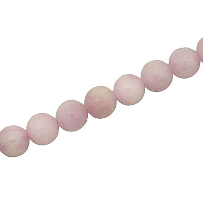 KUNZITE 8 MM ROUND - APPROX 48 PCS