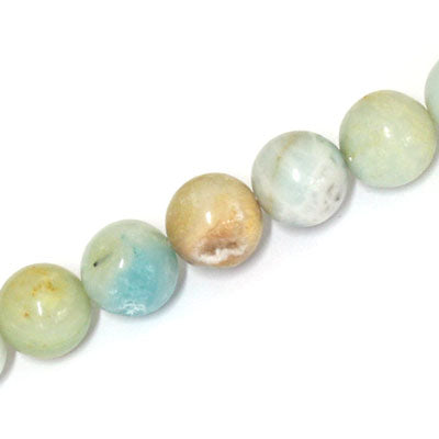 AMAZONITE 12 MM ROUND - APPROX - 31 PCS