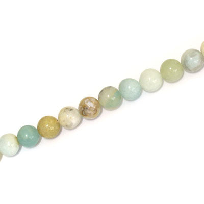 AMAZONITE 4 MM ROUND - APPROX - 82 PCS