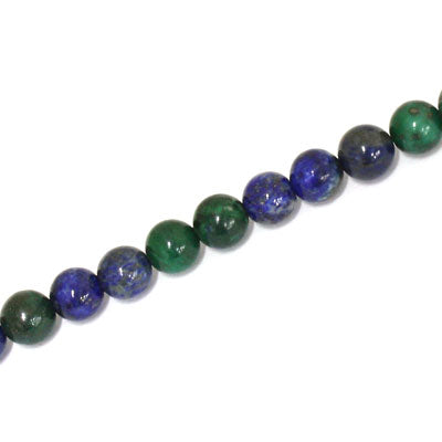 AZURITE 6 MM ROUND - APPROX - 57 PCS