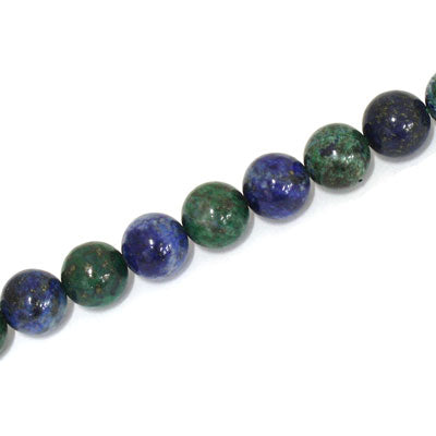 AZURITE 8 MM ROUND - APPROX - 50 PCS