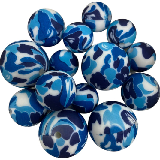 SILICONE BEADS - OCEAN