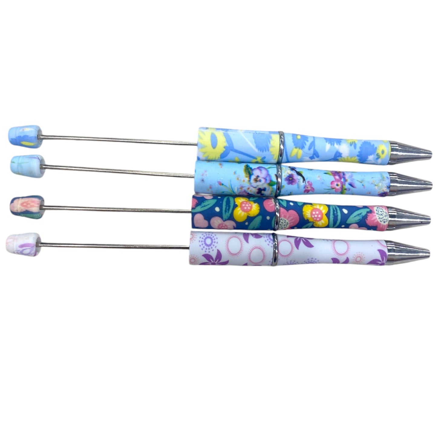 PATTERNED BEADABLE PENS - 1 PCS