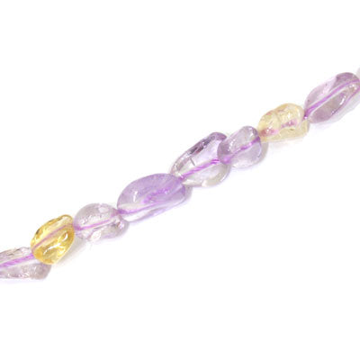 AMETRINE IRREGULAR APPROX 6-8 MM - APPROX - 40 PCS (40CM STRAND)