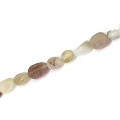 BOTSWANA AGATE IRREGULAR APPROX 6-8 MM - APPROX - 40 PCS (40CM STRAND)