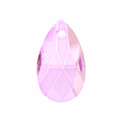 16 mm Teardrop Crystal Pink - 5 pcs