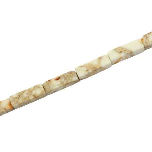 IMPERIAL JASPER 13 X 4 MM BEADS - APPROX 30 PCS