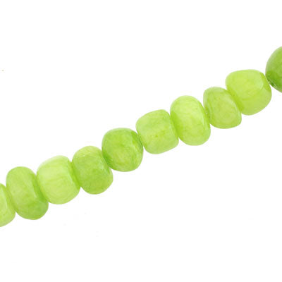 Jade Dyed Stone Beads 10 - 12 mm Green - Approx 118 pcs