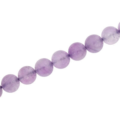 AMETHYST 8 MM ROUND - 47 PCS