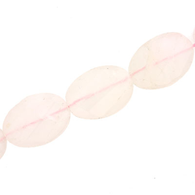 ROSE QUARTZ 18 X 13 MM OVAL - 22 PCS