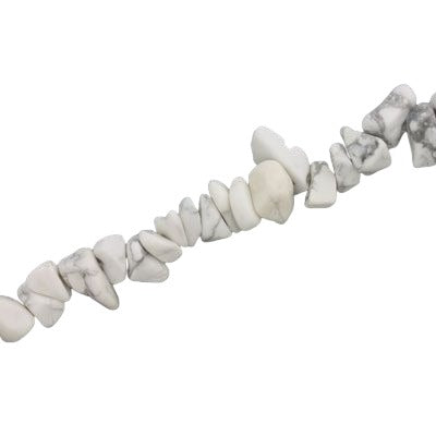 HOWLITE WHITE CHIP SML - 90 CM STRAND