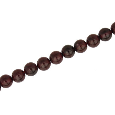 GARNET 5 MM ROUND - APPROX - 66 PCS