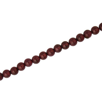 GARNET 4 MM  ROUND - APPROX - 120 PCS