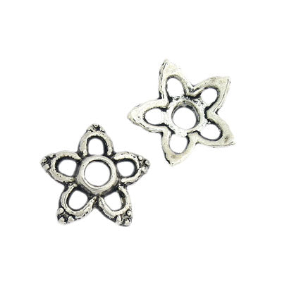 7 MM SILVER - 100 PCS