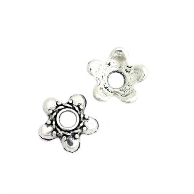 6 MM SILVER - 140 PCS