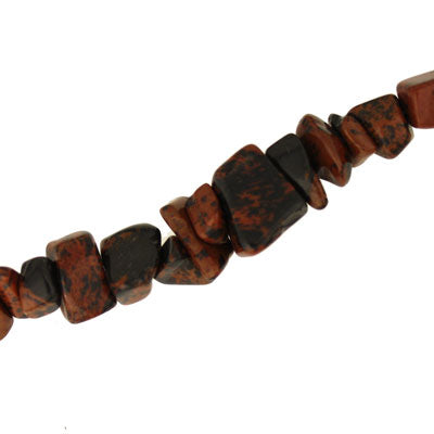 JASPER BRECCIATED CHIP LARGE - 90 CM STRAND