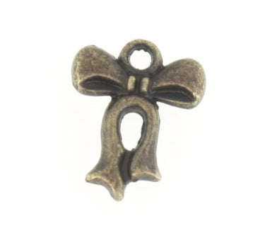 15mm antique bow charm 18pcs