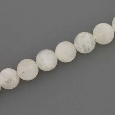 MOONSTONE 10 MM ROUND - APPROX - 41 PCS