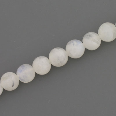 MOONSTONE 8 MM ROUND - APPROX - 56 PCS