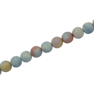 RAINBOW JASPER 6 MM ROUND - 67 PCS