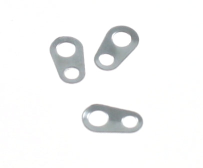 silver clasp attachment pack of 60
