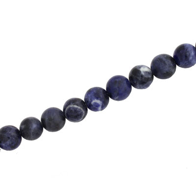 SODALITE 6 MM ROUND -APPROX - 60 PCS