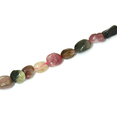 TOURMALINE IRREGULAR APPROX 6-8 MM - APPROX - 40 PCS (40CM STRAND)