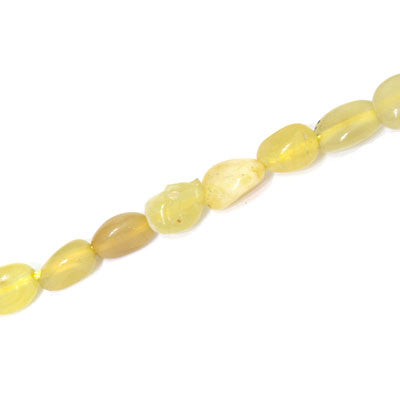 YELLOW OPALITE IRREGULAR APPROX 6-8 MM - APPROX - 40 PCS (40CM STRAND)